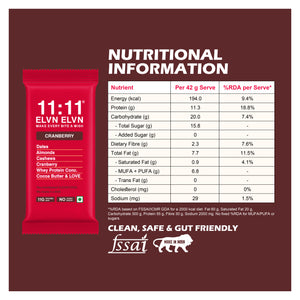 Cranberry Protein Bar