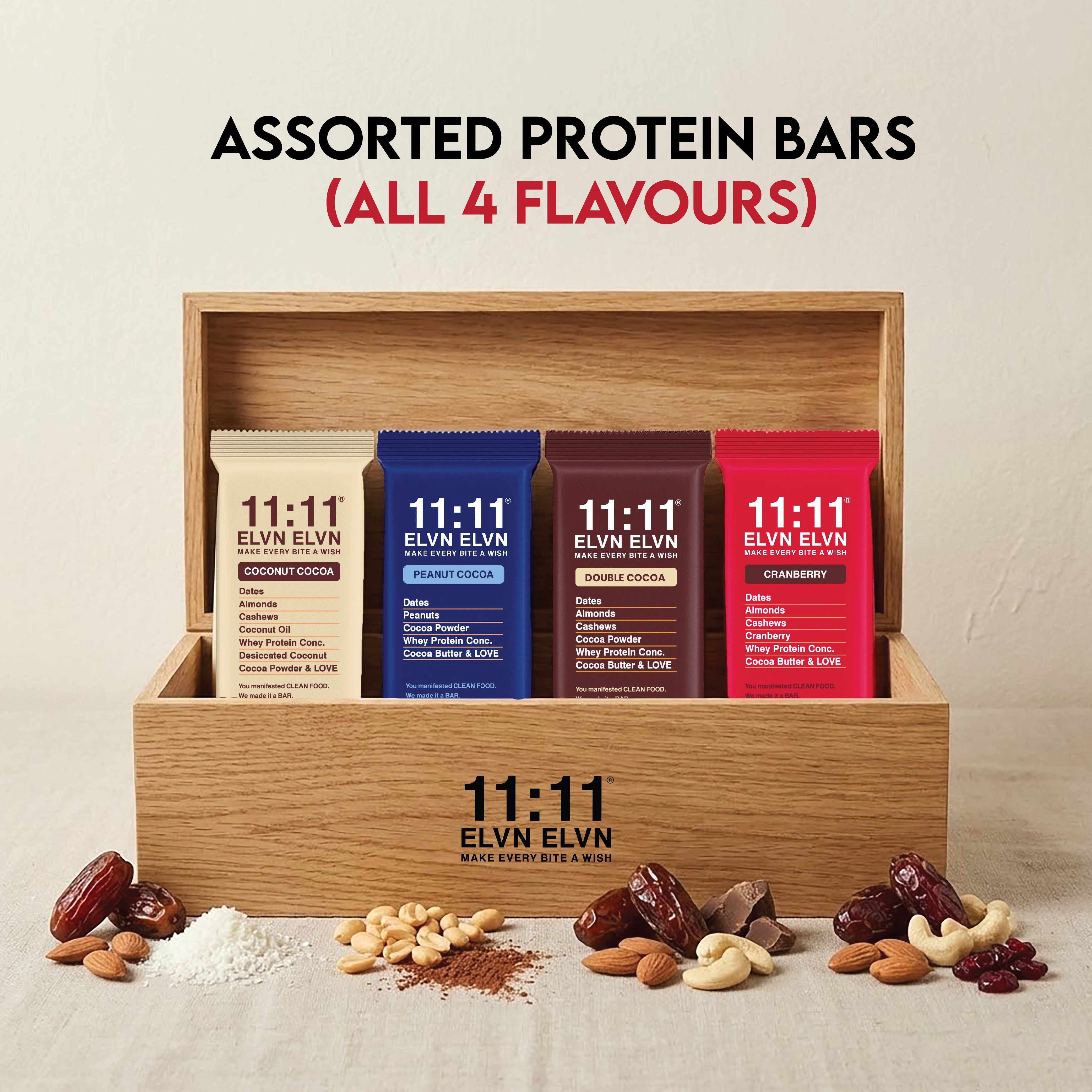 Assorted Protein Bars - (All 4 Flavours)